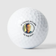 grap grappig Custom papa foto golfbal