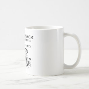 grap in de noodzaal koffiemok