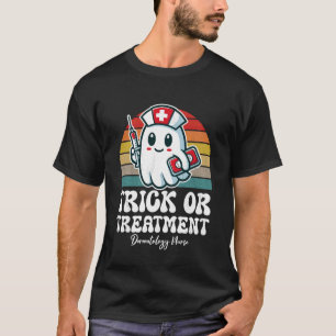 Grap Of Behandeling Schattige Halloween Dermatolog T-shirt