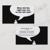 grap optometrist visitekaartje (Voorkant / Achterkant)