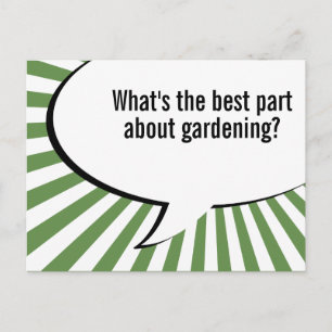 grap tuinslangen briefkaart