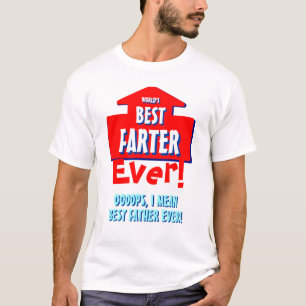 Grap van Vaderdag van de Vader Farter/van de T-shirt