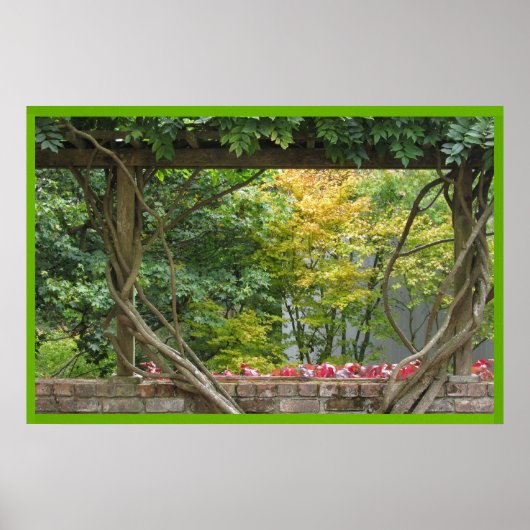 Grap Vineyard Poster (Voorkant)