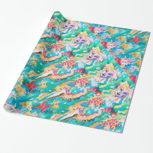 GRAPE FAIRY TALE CADEAUPAPIER (Uitgerold)