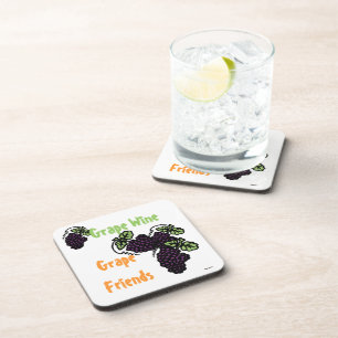 Grape Friends Drankjes Onderzetter