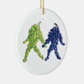 Grape Friends Keramisch Ornament (Rechts)