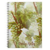Grape Fruit Pattern  Notebook Notitieboek (Voorkant)