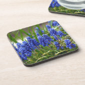 Grape Hyacinth Bier Onderzetter (Linkerzijde)