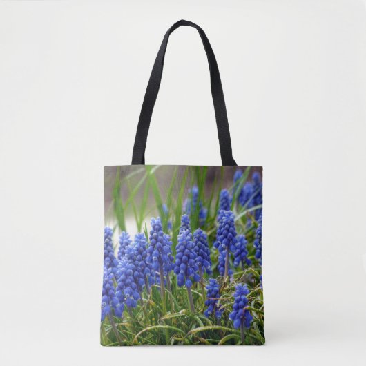 Grape Hyacinth Tote Bag (Voorkant)