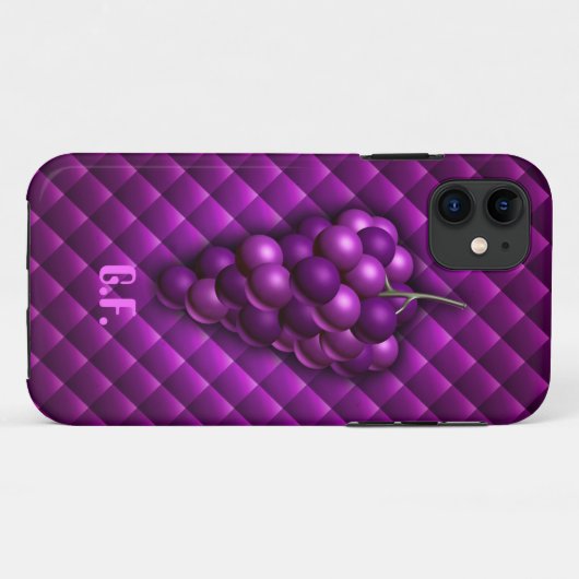 Grape iPhone 5 Coque (Dos (Horizontal))