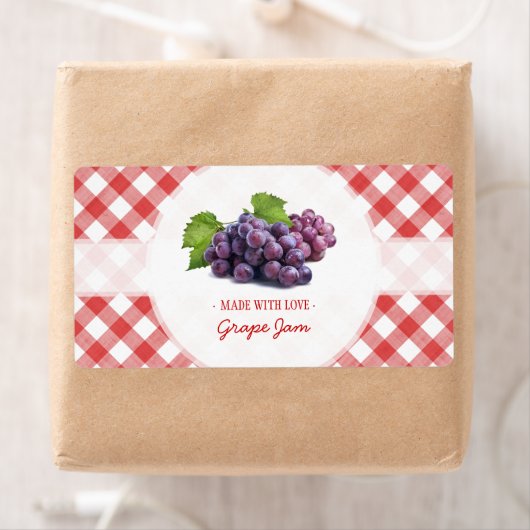 Grape Jam Jelly label (Insitu)