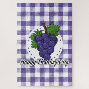 Grape op Violet Pset - Happy Thanksgiving Legpuzzel