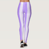 Grape Purple Stripe Leggings (Achterkant)
