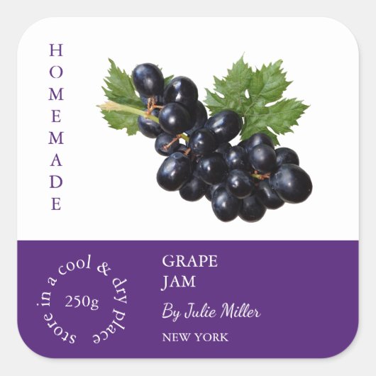 Grape Small Business Label (Voorkant)