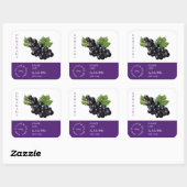 Grape Small Business Label (Vel)