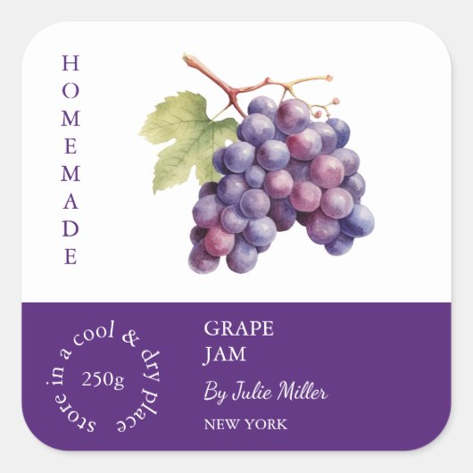 Grape Small Business Label (Voorkant)