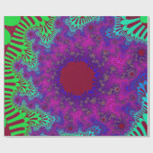 Grape Splash Sunburst Cadeaupapier (Vlak)