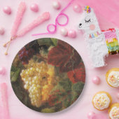 GRAPE VINEYARD WINE-TASTPARTIJ Druiven, Papieren Bordje (Feest)