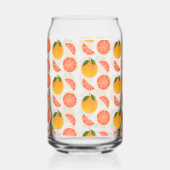 Grapefruit Blikvorm Glas (Achterkant)