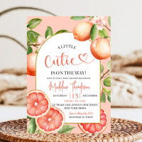 Grapefruit Citrus Theme Zomerfruit Baby shower