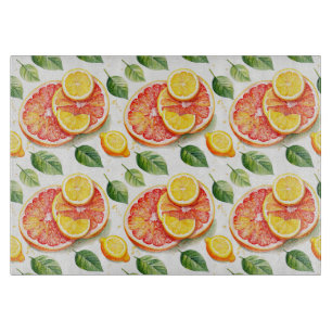 Grapefruit en citroenen Polka Dot Citrus Snijplank