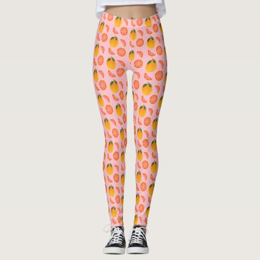 Grapefruit Leggings (Voorkant)