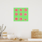 Grapefruit Poster (Keuken)