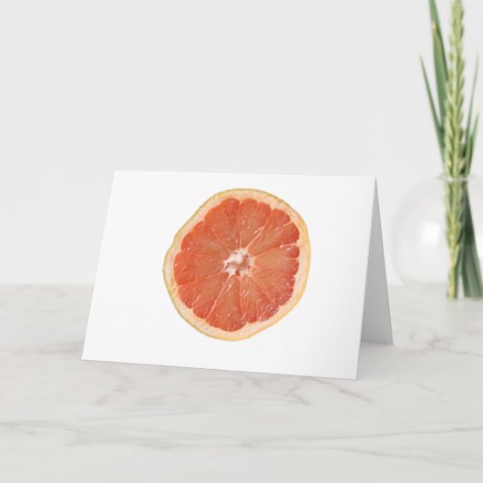 Grapefruit Slice Kaart (Voorkant)