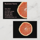 Grapefruit Slice Visitekaartje (Voorkant / Achterkant)