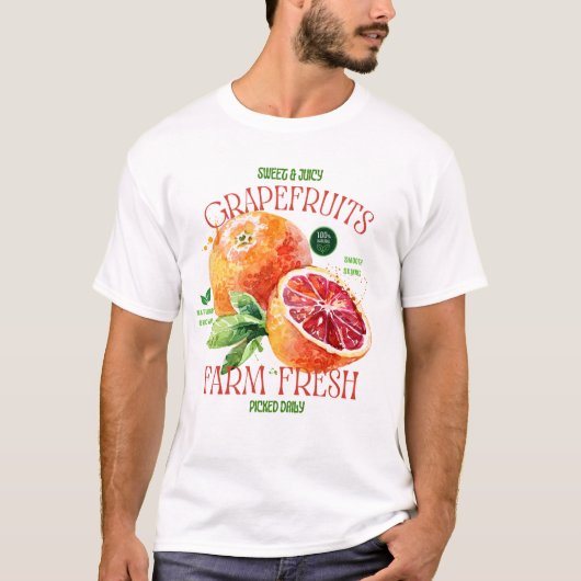 Grapefruit T-shirt (Voorkant)