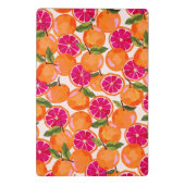 Grapefruit Waterverf monogram Mini Klembord (Achterkant)