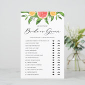 Grapefruitsap of Vrijgezellenfeest (Staand voorkant)