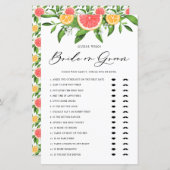 Grapefruitsap of Vrijgezellenfeest (Voorkant / Achterkant)