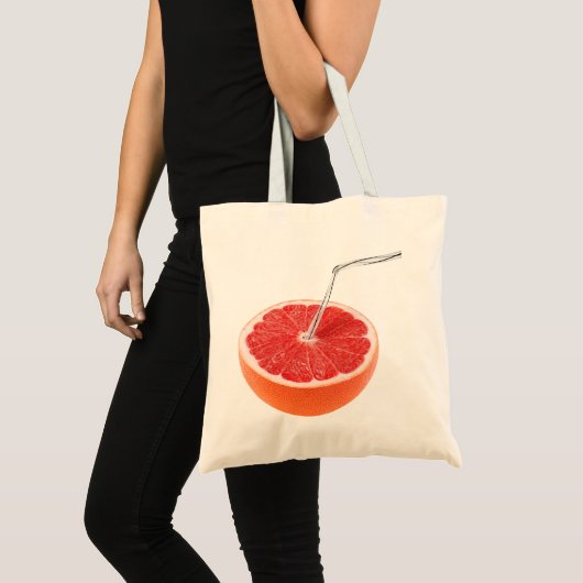 Grapefruitsap Tote Bag (Voorkant (product))
