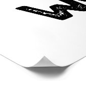 Grapest pap in de wereld grappige fruitpun poster (Hoek)