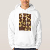 Grapevine Background Mannen Hoodie (Voorkant)