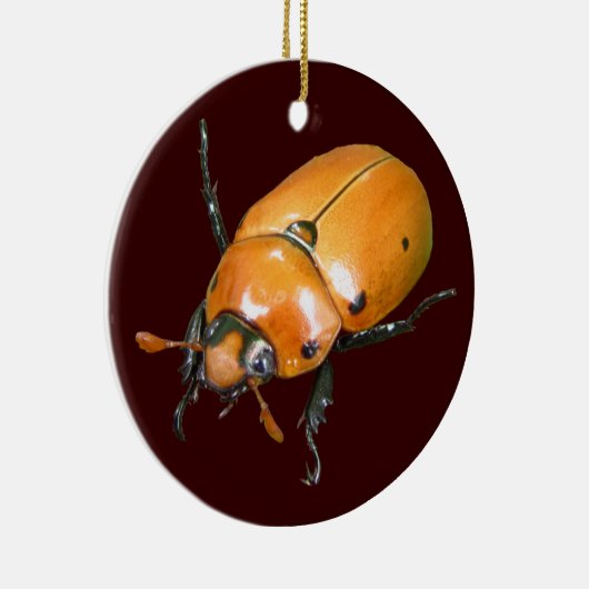 Grapevine Beetle ~ sierent Keramisch Ornament (Rechts)