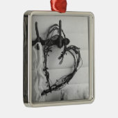 GRAPEVINE COEUR NOËL ORNEMENT (Droite)