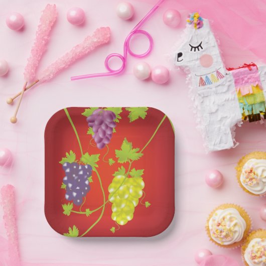 Grapevine Papieren Bordje (Feest)