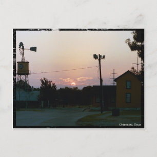Grapevine Sunrise Briefkaart