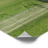 Grapevines Vignoble Poster photo (Coin)