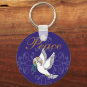 Graphic1 peace sleutelhanger (Voorkant)
