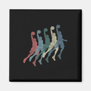Graphic 365 Basketbal Sport Retro Gift - Magneet