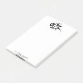 Graphic AYE-AYE - Vreemde dieren in het wild - Mad Post-it® Notes (Schuin)
