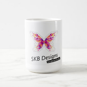 Graphic Butterfly Koffiemok