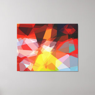 Graphic design Cubism art Canvas Afdruk