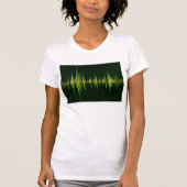 Graphic Equalizer Womens T-Shirt (Devant)