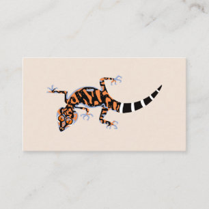 Graphic GECKO - reptiel - hagedis - dier Visitekaartje