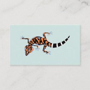 Graphic GECKO - reptiel - hagedis - dier Visitekaartje