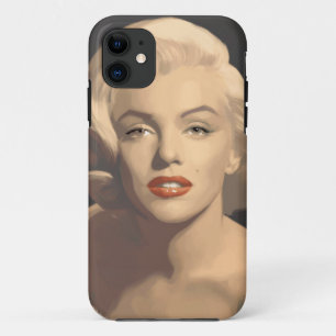 Graphic Gray Marilyn iPhone 11 Hoesje